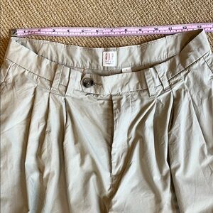 GAP DÔEN 6 khaki poplin wide leg pants